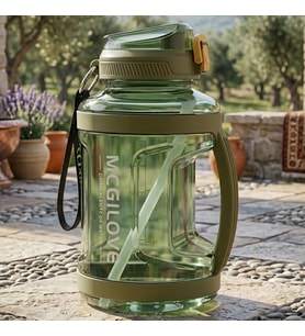2200 ML Dev Kapasiteli Premium Su Matarası (Karışık)