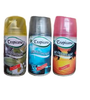 Tropicana Air Freshener Oda Kokusu Ipeksi Vanilya Anti Tobacco Tropical Koku Parfüm Sprey 260 Ml X 3 Adet