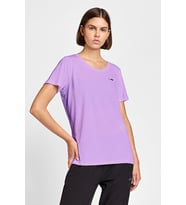 Kadın Koşu Kısa Kol T-Shirt 25B-2015 (Mor)