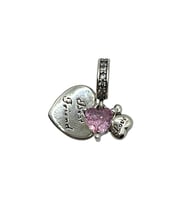 925 Ayar Gümüş 'Best Friend' Yazılı Charm