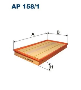 FILTRON AP1581 Hava Filtresi A0000901651 A0000903851
