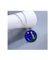 Little Prince Küçük Prens Best Friends Dostluk Sembolü Kolye (Gümüş)