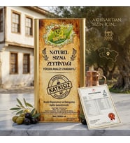 Doğal Sızma Zeytinyağı 5 Litre Analiz Raporlu & Yeni Hasat Akhisar Zeytinyağı Ege Sızma Natürel Zeytinyağı