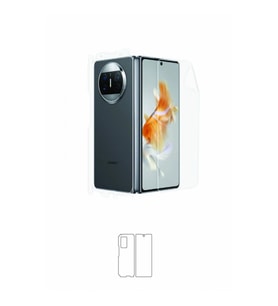 Huawei Mate X3 Arka ve Yan Kaplama Tam Kaplayan Poliüretan Film