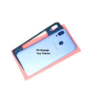 Tkgz Samsung Galaxy A30 A 305 Full Kasa Arka Pil Batarya Kapağı MAVİ