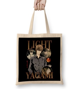 Light Yagami Kira Bez Çanta Uzun Saplı