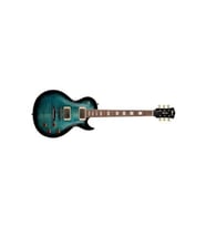 Cort CR250DBB Elektro Gitar Dark Blue Burst Renk, H-H Manyetik Dizilimi, Maun Gövde, Klasik Single Cutaway Tasarım