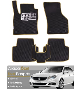 RENAULT LATİTUDE (2010-2015) Uyumlu EVA Paspas Tam Set–Oto Paspas,Araca Özel