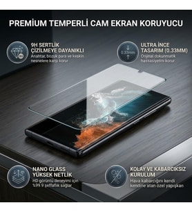 Z Fold 8 İçin Nano Glass Temperli Dayanıklı Ekran Koruyucu