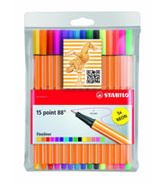 Stabılo Point 88 15 Adet Fineliner Keçeli Kalem Seti - 0,4mm