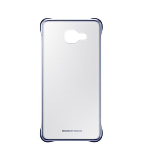 Galaxy A7 (2016) A710F ile Uyumlu Clear Back Cover Kılıf Lacivert EF-QA710CBEGWW
