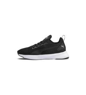Puma Flyer Runner Jr 192928 01 Unisex Yürüyüş ve Koşu Ayakkabısı Siyah Beyaz 35,5-39 (Siyah - Beyaz)