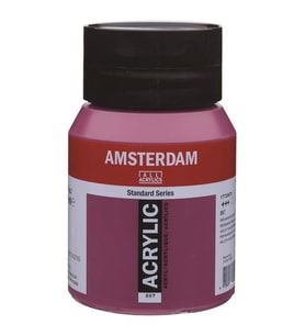Talens Amsterdam Akrilik Boya 500 ml. 567 Permanent Red Violet 