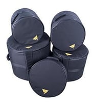 Valencia DMB1313 13x13 İnç Tom Tom Davul Taşıma Kılıfı (Aksesuar) Su Geçirmez Kumaş, Koruyucu İç Dolgu ve Güçlendirilmiş Taşıma Kulpları
