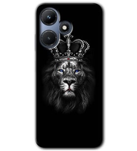 İnfinix Hot 30i Kılıf HD Desen Baskılı Kılıf - King Lion