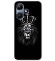 İnfinix Hot 30i Kılıf HD Desen Baskılı Kılıf - King Lion