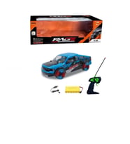 TOYCRAFT TurboRacer 1:10 Ölçekli Uzaktan Kumandalı Yarış Arabası Serisi (Mavi)