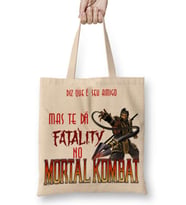Mortal Kombat Bez Çanta Uzun Saplı