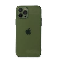 Apple İphone 12 Pro Kılıf Fly Lens Silikon - Yeşil