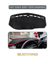 FIAT Egea 2007-2021 Modellerine Uygun EKRANSIZ TORPİDO KORUMA HALISI GRİ KENAR