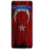 TCL 10 Plus Kılıf Desenli Silikon Şanlı Türk Bayrağı 2