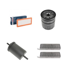 Bosch Filtre Bakım Seti Peugeot 3008 1.6 PureTech Benzin 180 Beygir Hava + Yağ F + Yakıt F. + Polen Bosch