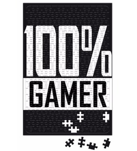 %100 Gamer Atari Oyun Puzzle 240 Parça Yapboz