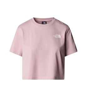 The North Face  Kadın SIMPLE DOME CROPPED RELAXED Tişört  NF0A87U40SO1 (Çok Renkli)