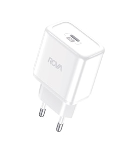 Rova SB101T Pd Hızlı Şarj Başlığı 20W - Type-C Şarj Kablosu - KVK Teknik Servis Garantili
