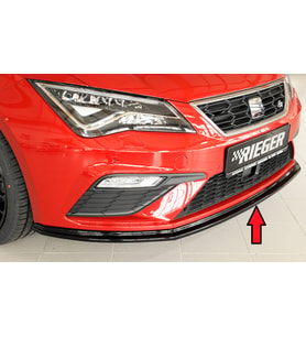 Seat Leon Mk3 Ön Lip 2017-2018 FR Rieger (Plastik)