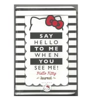 VICTORIA'S JOURNALS 525-2084 HELLO KITTY AYNALI SERT KAPAK A6 192 SAYFA 100 GR. RENKLİ SAYFALAR GÜNL