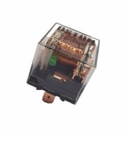 25Lİ PAKET MİNİ RÖLE ŞEFFAF 40 AMPER 12V 5P LEDLİ ÜSTÜN