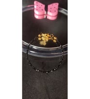 24k Altın Kaplama Gerçek Spinal Özel Kesim Tasarım Bileklik