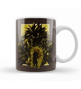 Super Saiyan Super Attack Kupa Bardak Porselen