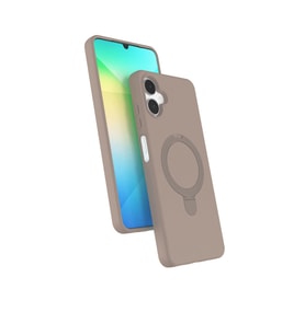 Samsung Galaxy A06 Regal Magsafe Standlı Kapak - Çöl Titanyum