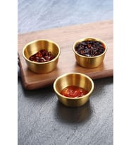 3 Adet 304 Çelik 50 ml Mini Sosluk Kahvaltılık Ketçap Mayonez Sos Kabı mt164sr-3