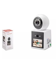 Radex Rx-11aı Wi-fi Görüntülü Görüşme Özellikli 3mp Lens Sd Kart Girişli Beyaz İp Kamera (Siyah)
