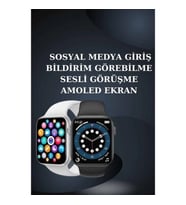 Mey İthalat® 2025 Model Akıllı Saat ve Yeni Nesil Pro Bluetooth Kulaklık TWS Yüksek Ses Kaliteli