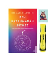 Ben Kazanmadan Bitmez-Bircan Yıldırım-Destek Yayınları-Sarı Fosforlu Kalem-Not Defteri Seti