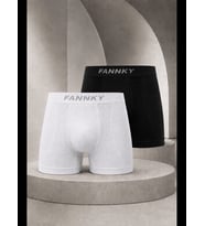 Night Erkek Casual Comfort Günlük 2 Li Boxer