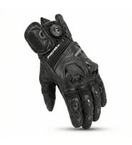 Motosiklet Eldiveni Racing Full Koruma Leather Prof Motorcu Eldiven Siyah