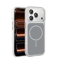 Apple iPhone 17 Pro Max Kılıf Metal Buton Tasarımlı Zore İkonik Sert Silikon Kapak