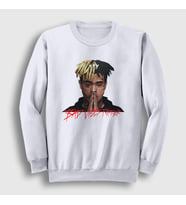 Presmono Unisex Beyaz Forever XXXTentacion Sweatshirt 47853tt (Beyaz)