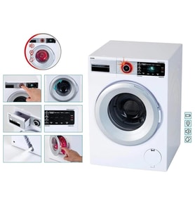 Mey İthalat® 9213 Bosch Oyuncak Sesli Işıklı Çamaşır Makinesi