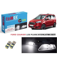 Ford Courier LED Plaka Aydınlatma Ampul Seti FEMEX Parlak Beyaz