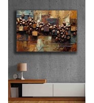 Koç stüdyo Modern tasarım kanvas tablo 50x70 (Çok Renkli)