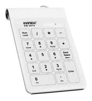Everest KB-2014 Beyaz Usb Dokunmatik Numerik Standart Klavye