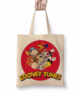 Looney Tunes Bez Çanta Uzun Saplı