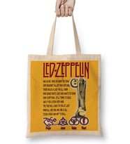 Led Zepplin Bez Çanta Uzun Saplı