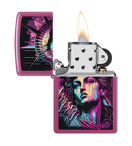 Zippo 49846 American Lady Design Çakmak - 48916-112046